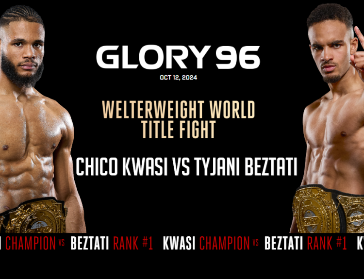 Chico Kwasi vs Tyjani Beztati - Glory 96 www.top-fighters.com