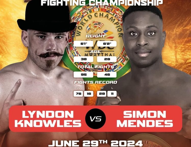 Roar Fighting Championship - Lyndon Knowles vs Simon Mendes - WBC Muaythai World Title 2024