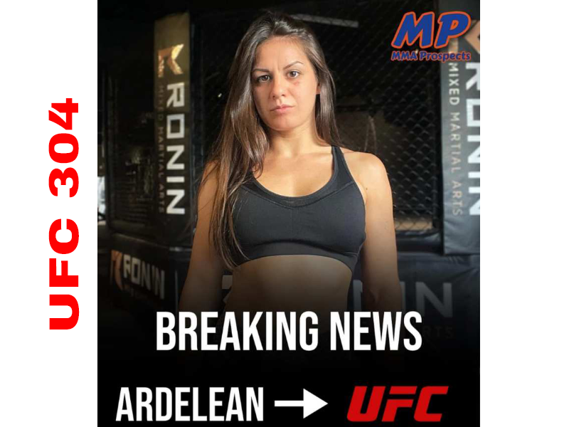 Alice Ardelean hails from Romania and now fights out of Birmingham, UK. With a professional record of 9-5, Ardelean's career has been marked by determination and resilience. Originally slated to compete in Dana White’s Contender Series, she was offered a short-notice fight against Shauna Bannon at UFC 304 in Manchester on July 27.