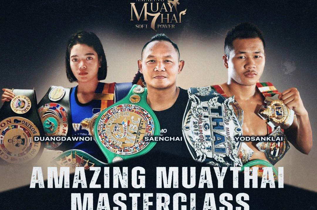 Amazing Muaythai MasterClass Calgary Canada 2024 - Saenchai