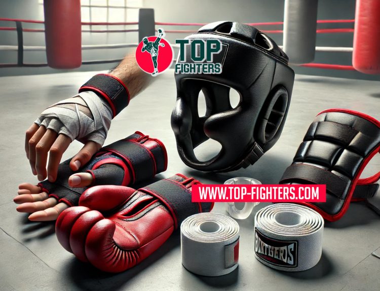 the five essential items a Muay Thai or kickboxing fighter needs for their first training session