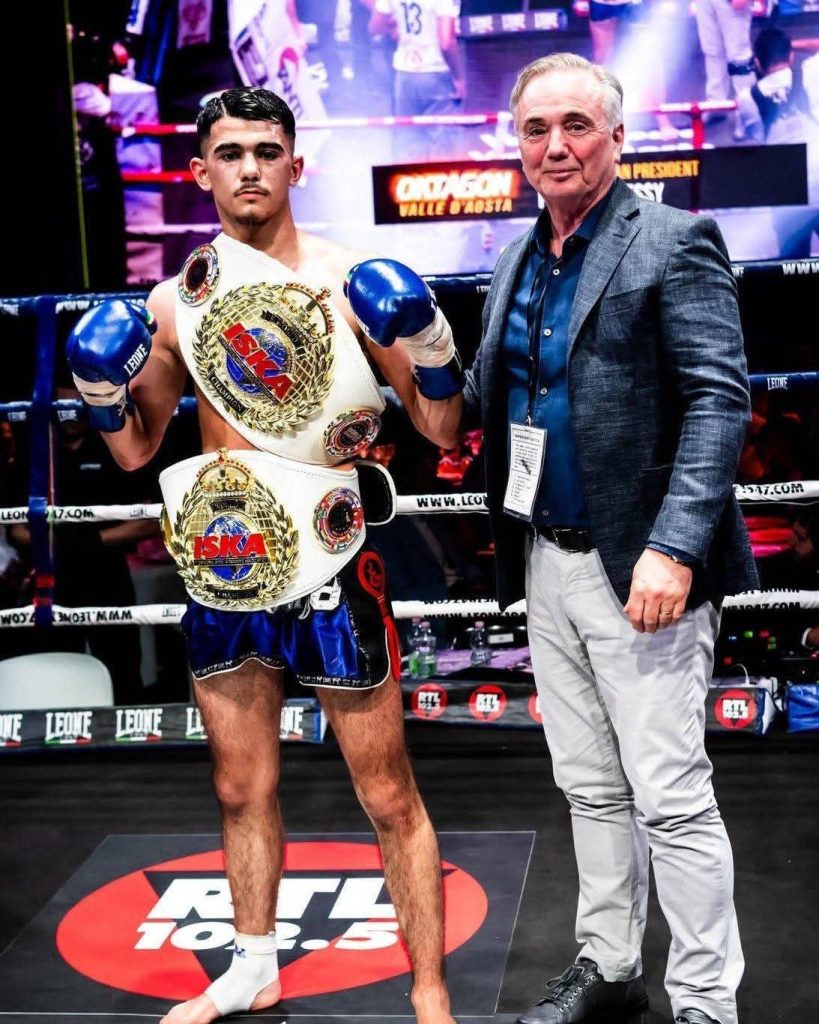 Oktagon Courmayeur 2025", "ISKA World Title Italy", "Martine Michieletto fight", "Oktagon Talents Kickboxing