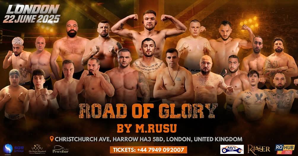 Road of Glory by Marian Rusu – Edition 4: The Summer’s Ultimate Combat Spectacle - London