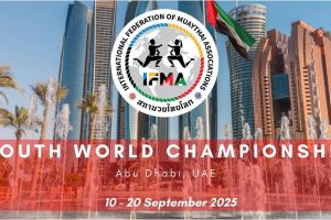 2025 IFMA Youth Muay Thai Championships | Abu Dhabi, UAE, The 2025 IFMA Youth World Muay Thai Championships will take place in Abu Dhabi, UAE, from Sept 10–20, showcasing over 1,500 young fighters worldwide.